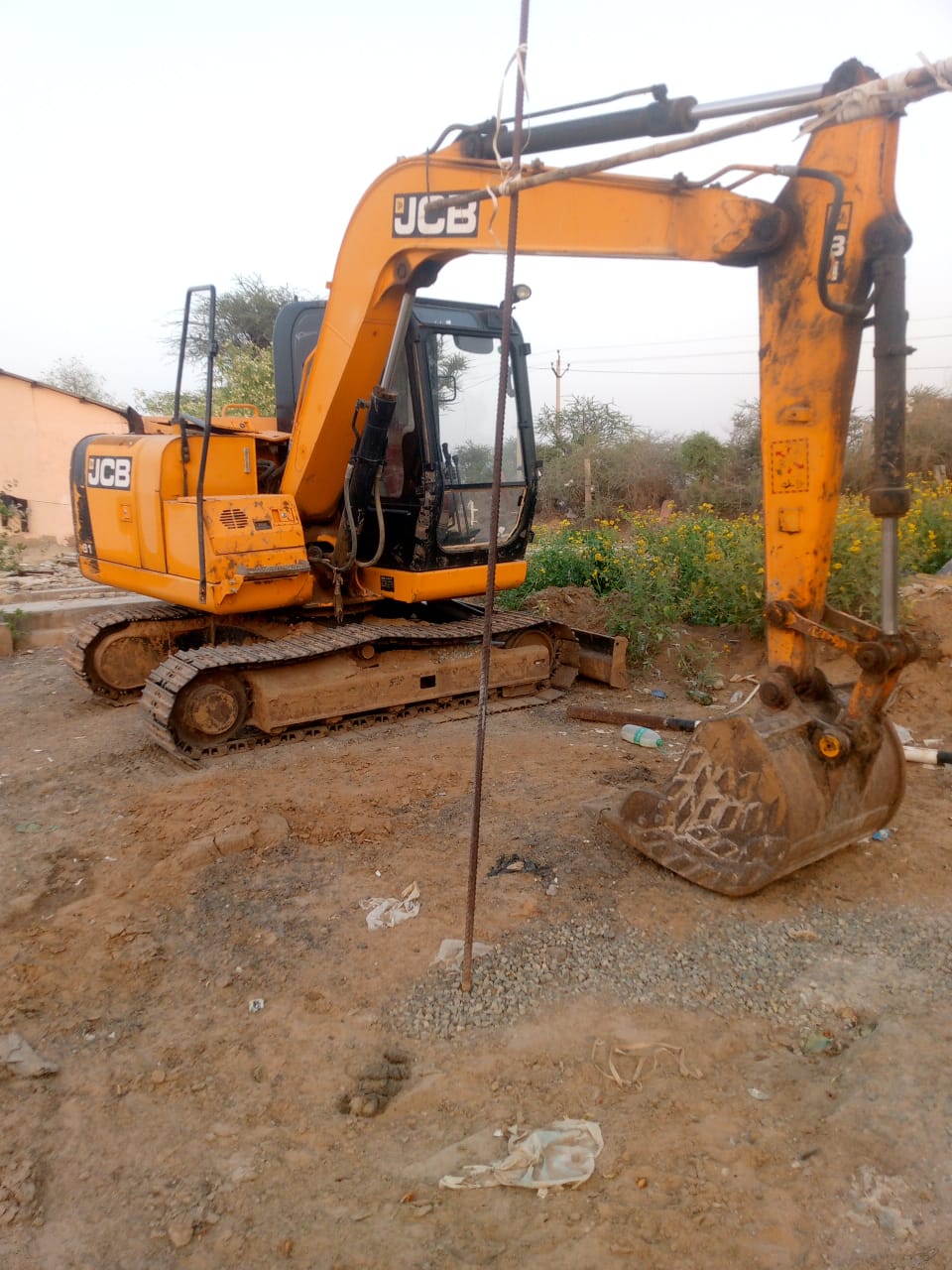 JCB JS81 Excavator photo 2